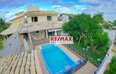 Imagem: A casa em condomínio possui 5 Dormitórios, 3 Banheiros, 1