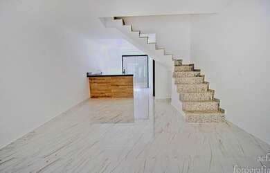 Imagem: A casa em condomínio possui 2 Dormitórios, 3 Banheiros, 1