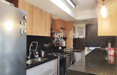 Imagem: O apartamento na cobertura possui 2 Dormitórios, 2 Banheiros