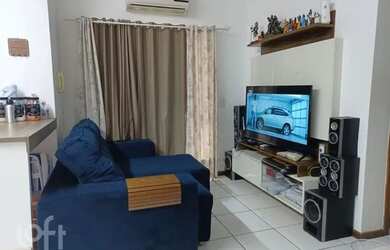 Imagem: O apartamento possui 1 Dormitório, 1 Banheiro, 1 Vaga na garagem