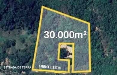 Imagem: A chácara possui 30.000m² de Área e está localizado em