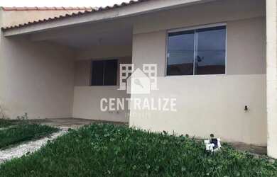 Imagem: A casa em condomínio possui 3 Dormitórios, 1 Banheiro, 2 Vagas