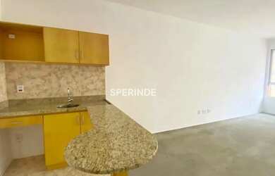 Imagem: A kitnet possui 1 Dormitório, 1 Banheiro, 33m² de Área e