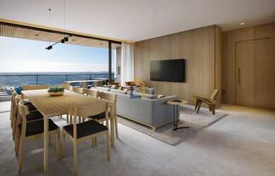 Imagem: O apartamento possui 3 Dormitórios, 4 Banheiros, 3 Vagas na