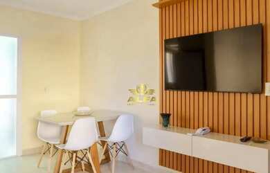 Imagem: A casa em condomínio possui 2 Dormitórios, 2 Banheiros, 1