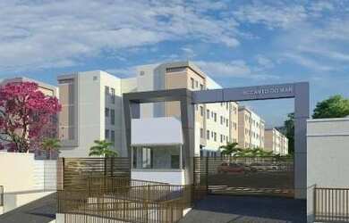 Imagem: O apartamento possui 2 Dormitórios, 2 Banheiros, 1 Vaga na