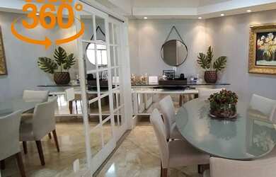 Imagem: O apartamento possui 3 Dormitórios, 5 Banheiros, 3 Vagas na