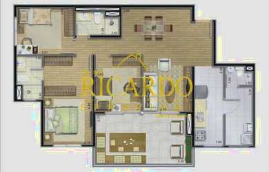 Imagem 2: EDIFÍCIO CONCEPT ANÁLIA FRANCO - APARTAMENTO COM ARMÁRIOS EMBUTIDOS...