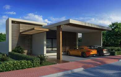 Imagem: A casa em condomínio possui 3 Dormitórios, 4 Banheiros, 3