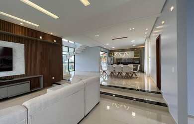 Imagem: A casa em condomínio possui 4 Dormitórios, 5 Banheiros, 4