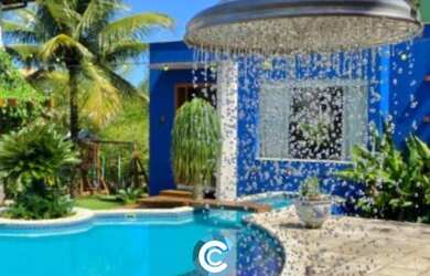 Imagem: A casa em condomínio possui 4 Dormitórios, 5 Banheiros, 5