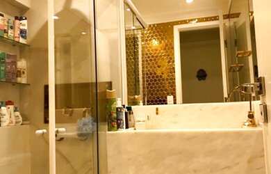 Imagem: O apartamento possui 4 Dormitórios, 2 Banheiros, 2 Vagas na