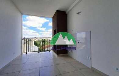 Imagem: O apartamento possui 2 Dormitórios, 1 Banheiro, 1 Vaga na garagem