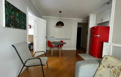 Imagem 4: Apartamento para locação em Moema 2 dormitórios Varanda Mobiliado