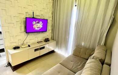 Imagem: O apartamento possui 2 Dormitórios, 2 Banheiros, 2 Vagas na