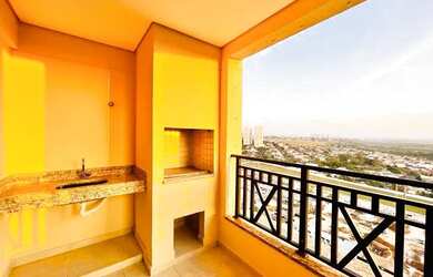 Imagem: O apartamento possui 4 Dormitórios, 3 Banheiros, 3 Vagas na