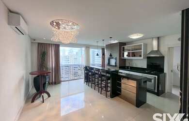 Imagem: O apartamento possui 3 Dormitórios, 3 Banheiros, 4 Vagas na