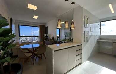 Imagem: O apartamento possui 1 Dormitório, 1 Banheiro, 1 Vaga na garagem