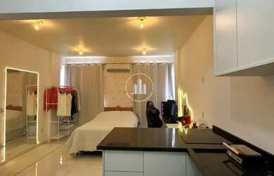 Imagem: O apartamento possui 1 Dormitório, 1 Banheiro, 28m² de Área