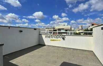 Imagem: O apartamento na cobertura possui 2 Dormitórios, 2 Banheiros