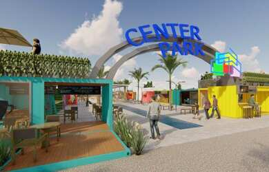 Imagem: O depósito possui 5 Vagas na garagem, 14m² de Área e está