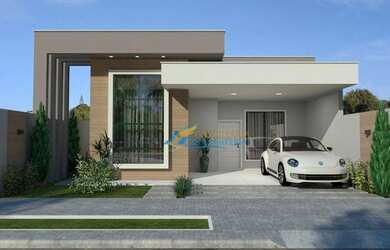 Imagem: A casa possui 2 Dormitórios, 3 Banheiros, 2 Vagas na garagem