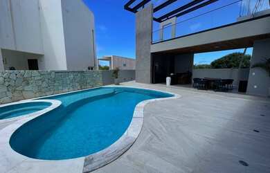 Imagem 3: Casa de praia temporada. Piscina, Churrasqueira, Vista para o mare4 Dormitórios