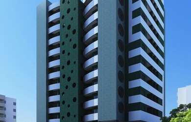 Imagem: O apartamento possui 1 Dormitório, 1 Banheiro, 1 Vaga na garagem