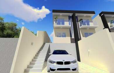 Imagem: A casa possui 2 Dormitórios, 1 Banheiro, 1 Vaga na garagem