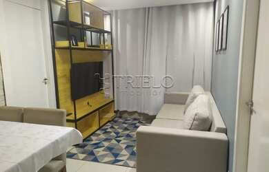 Imagem: O apartamento possui 3 Dormitórios, 1 Banheiro, 1 Vaga na garagem