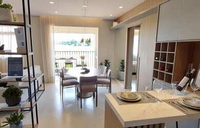 Imagem 2: Residencial Atmos Living. Piscina, Churrasqueira, Varandae60m² de Área