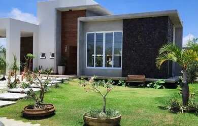 Imagem: A casa em condomínio possui 4 Dormitórios, 5 Banheiros, 4