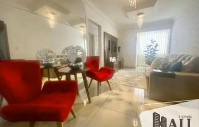 Imagem: O apartamento possui 3 Dormitórios, 2 Banheiros, 1 Vaga na