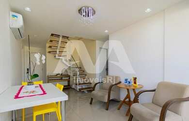 Imagem: O apartamento na cobertura possui 3 Dormitórios, 4 Banheiros