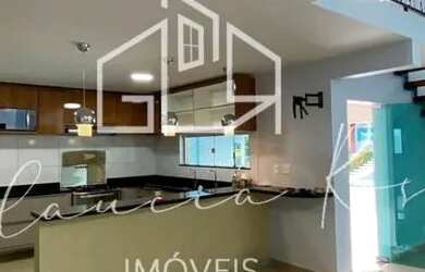 Imagem: A casa em condomínio possui 3 Dormitórios, 3 Banheiros, 4