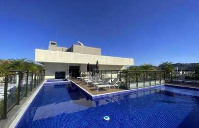 Imagem: O apartamento possui 1 Dormitório, 1 Banheiro, 1 Vaga na garagem