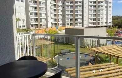 Imagem: O apartamento possui 2 Dormitórios, 2 Vagas na garagem e está