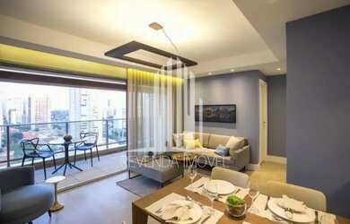 Imagem: O apartamento possui 2 Dormitórios, 1 Banheiro, 2 Vagas na