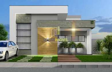 Imagem: A casa em condomínio possui 3 Dormitórios, 3 Banheiros, 2