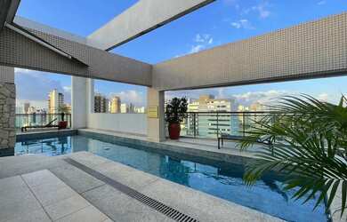 Imagem: O apartamento possui 2 Dormitórios, 2 Banheiros, 2 Vagas na