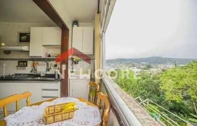 Imagem: O apartamento na cobertura possui 3 Dormitórios, 2 Banheiros