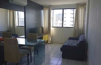 Imagem: O apartamento possui 1 Dormitório, 1 Banheiro, 1 Vaga na garagem