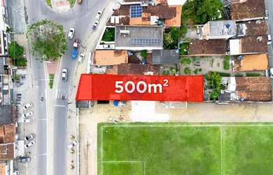 Imagem: O terreno possui 500m² de Área, Imóvel novo e está localizado