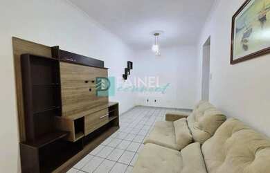 Imagem: O apartamento possui 1 Dormitório, 1 Banheiro, 1 Vaga na garagem