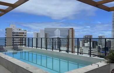 Imagem: O apartamento possui 1 Dormitório, 1 Banheiro, 1 Vaga na garagem