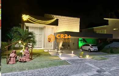 Imagem: A casa em condomínio possui 5 Dormitórios, 5 Banheiros, 3