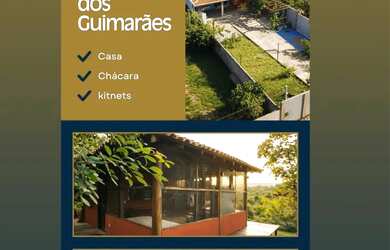 Imagem: A casa possui 1 Dormitório, Acomodam 5 pessoas e está localizado