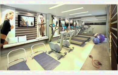 Imagem 6: Edifício Lumiére. Piscina, Varanda, 97m² de Áreae2 Vagas na garagem