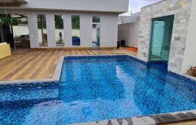 Imagem: A casa em condomínio possui 3 Dormitórios, 5 Banheiros, 5