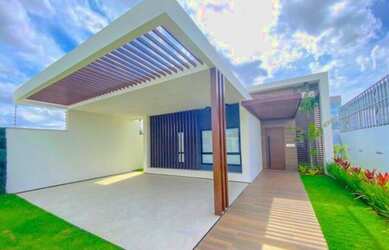 Imagem: A casa em condomínio possui 3 Dormitórios, 1 Banheiro, 2 Vagas